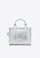 Marc Jacobs The Small Metallic Tote Bag Silver 2F3HTT004H01_039