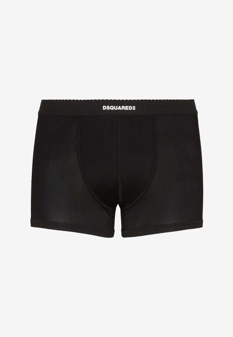 Dsquared2 Logo Waistband Boxers  Black D9LC65580_00112