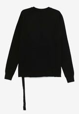 Rick Owens DRKSHDW Basic Crewneck Sweatshirt Black DU02D2279FP_09