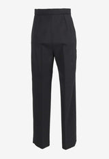 Max Mara Verbano Slim-Fit Tailored Pants Black 2421136062600VERBANO_003