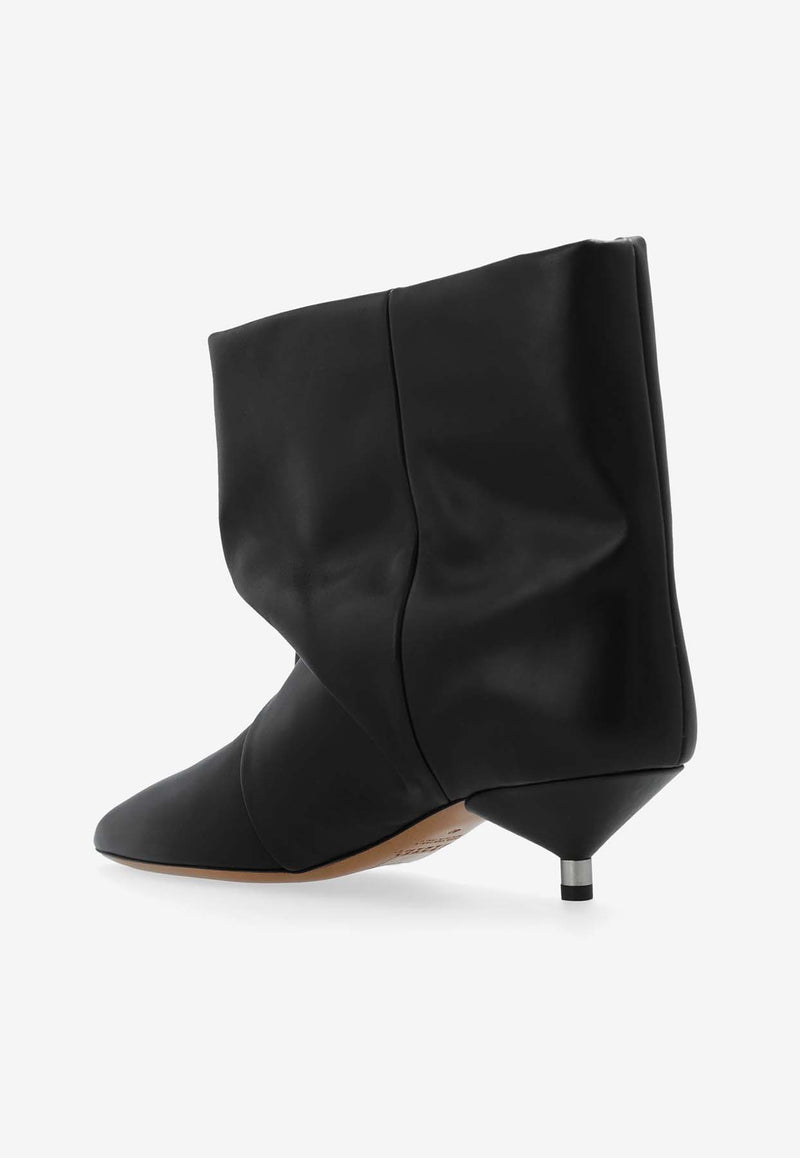 Isabel Marant Edrik 57 Ankle Boots Black BO0155FAB3A10S_01BK