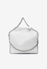 Stella McCartney Falabella Logo Charm Foldover Tote Bag White 234387WP0479_9103