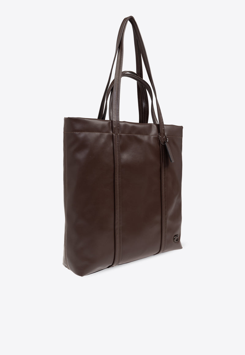 Coach Hall Leather Tote Bag Brown CO840 0-MPL