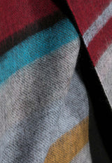 Paul Smith Striped Fringed Scarf Multicolor M1A150KL572_92