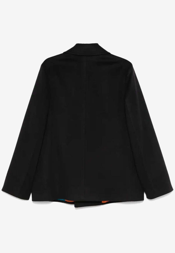 Paul Smith Double-Breasted Peacoat  Blue M1R139ZN00110_48A