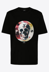 Paul Smith Graphic Skull Print T-shirt Black M2R220XNP4800_79