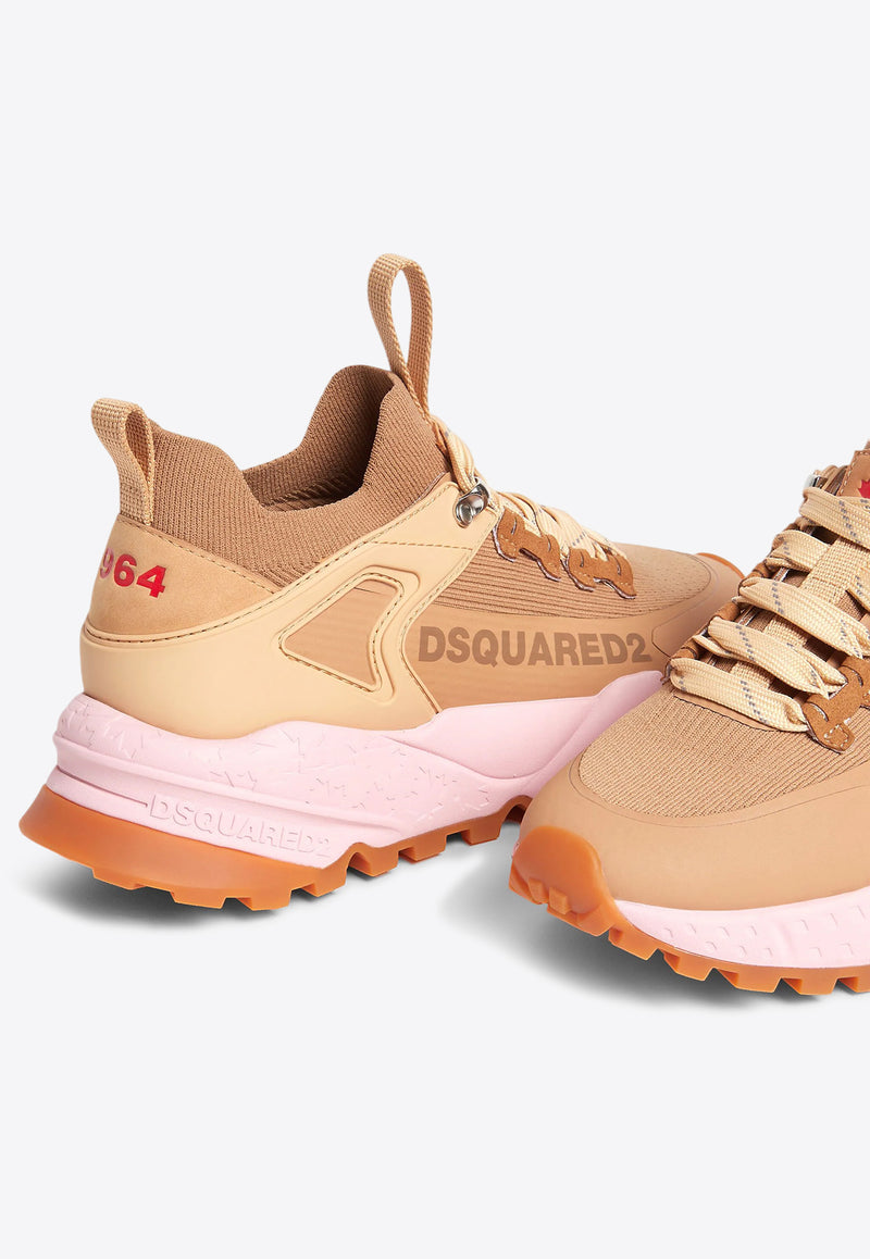 Dsquared2 Free Flow Low-Top Sneakers Beige SNW026959207967_M3004