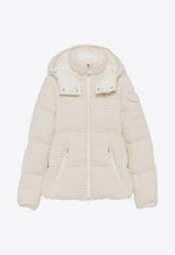 Moncler Fourmines Zip-Up Down Jacket Beige J20931A001605980U_M11