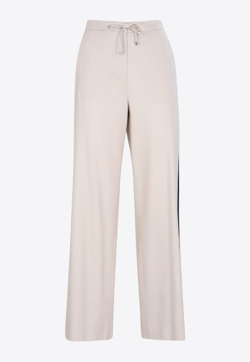 S Max Mara Filippa Track Pants Ecru 2429136033600FILIPPA_022