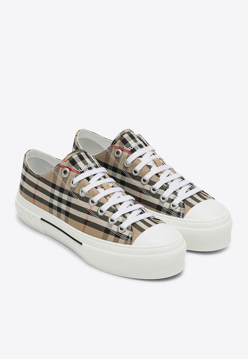 Burberry Vintage Checked Low-Top Sneakers Beige 8050506131833/Q_BURBE-A7028