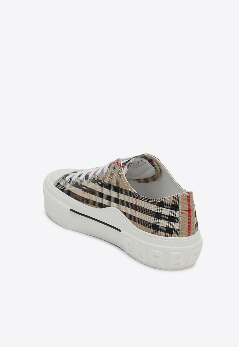 Burberry Vintage Checked Low-Top Sneakers Beige 8050506131833/Q_BURBE-A7028