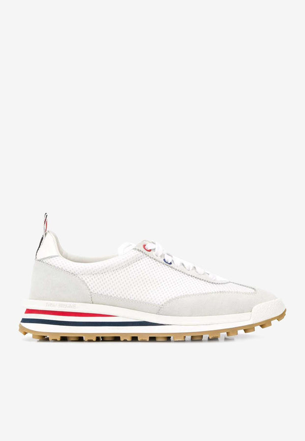 Thom Browne Tech Runner Low-Top Sneakers White FFD054A06552_100