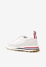 Thom Browne Tech Runner Low-Top Sneakers White FFD054A06552_100