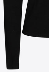 Max Mara Veloce Cashmere High-Neck Sweater Black 2421366172650VELOCE_011