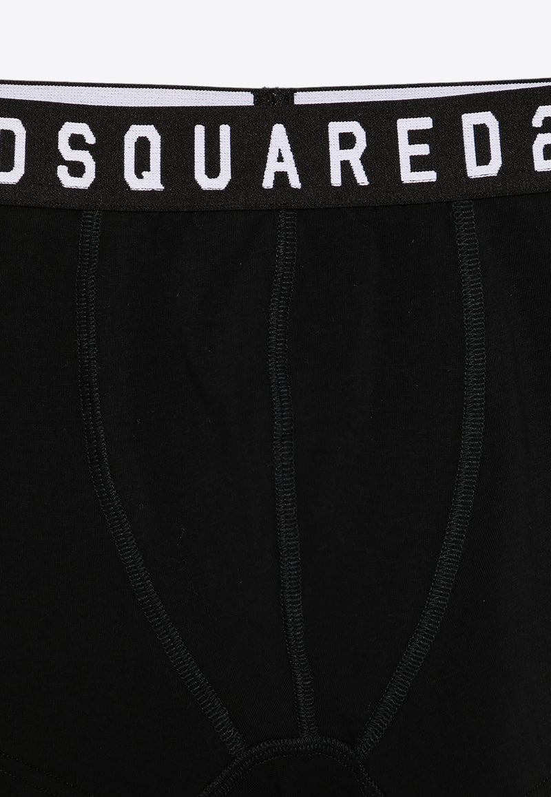 Dsquared2 Contrasting Logo Boxers Black D9LC65620_00113