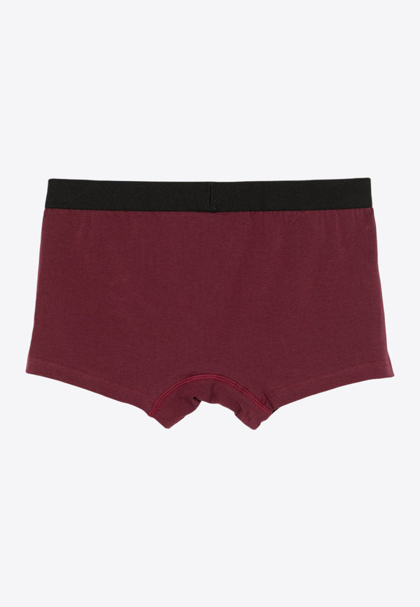 Dsquared2 Logo Waistband Boxers Bordeaux D9LC65620_60413