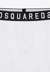 Dsquared2 Logo Waistband Boxers White D9LC65620_10013