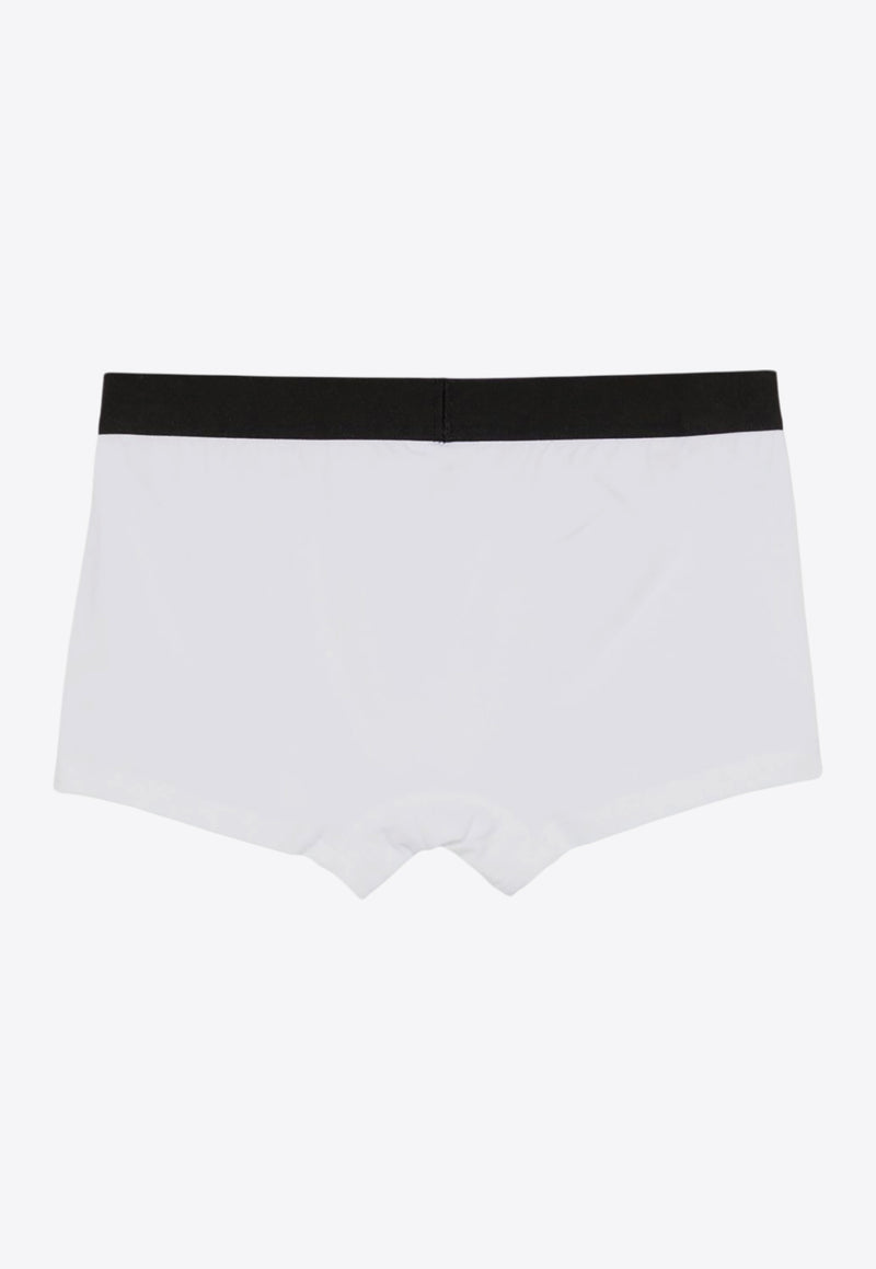 Dsquared2 Logo Waistband Boxers White D9LC65620_10013