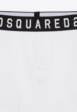 Dsquared2 Logo Waistband Boxers White D9LC65620_10014