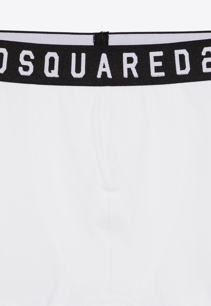 Dsquared2 Logo Waistband Boxers White D9LC65620_10014