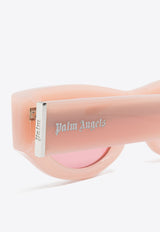 Palm Angels Griffith Cat-Eye Sunglasses Pink PERI088F24PLA001_6125