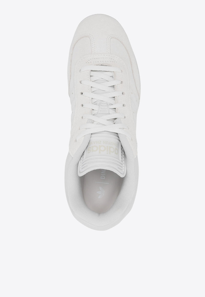 Adidas X Dingyun Zhang Samba Suede Sneakers White IF9703_white vapour/white vapour/grey one