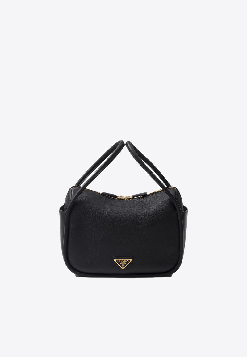 Prada Darling Leather Shoulder Bag Black 1BA415VEOONZV_F0002