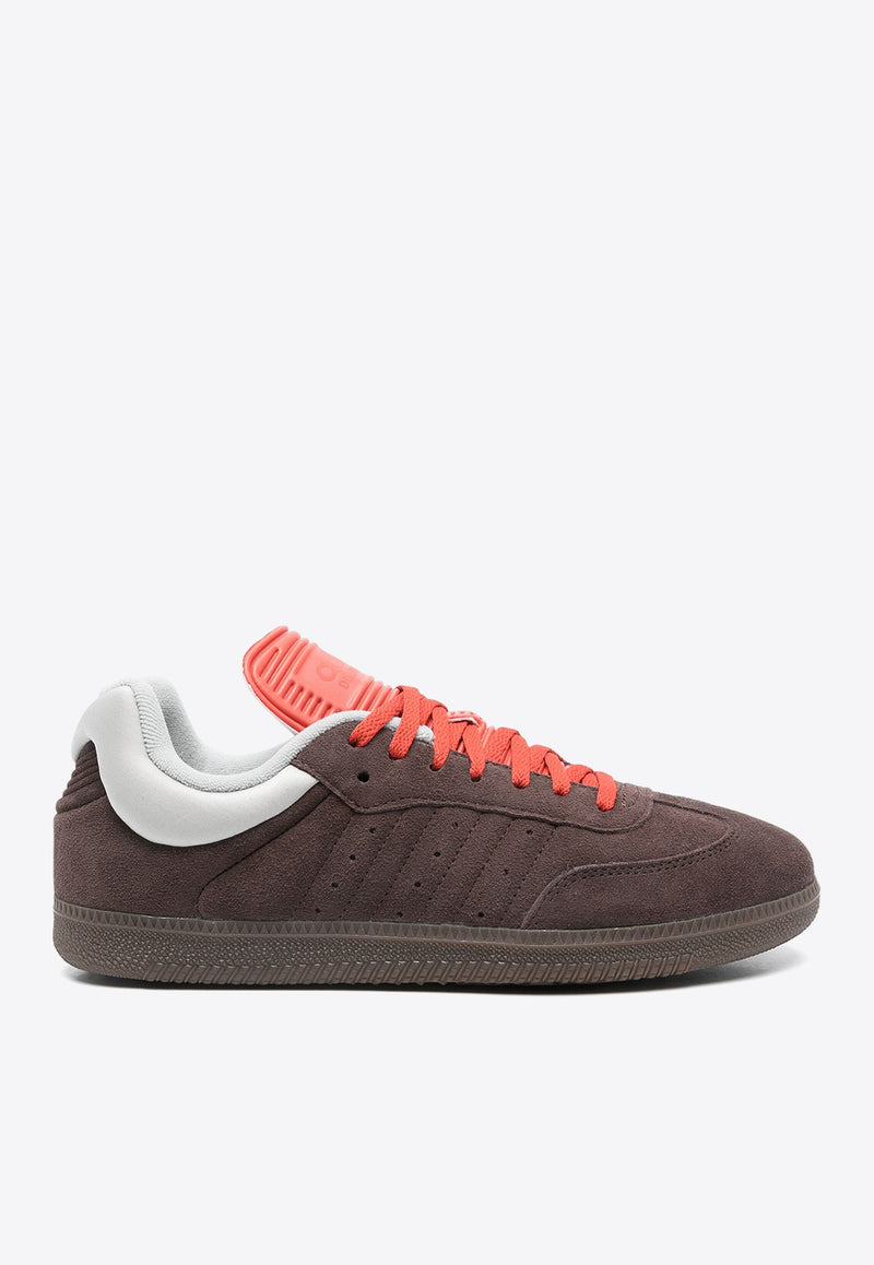 Adidas X Dingyun Zhang Samba Suede Sneakers Brown IF9704_brown oxide/brown oxide/surf red