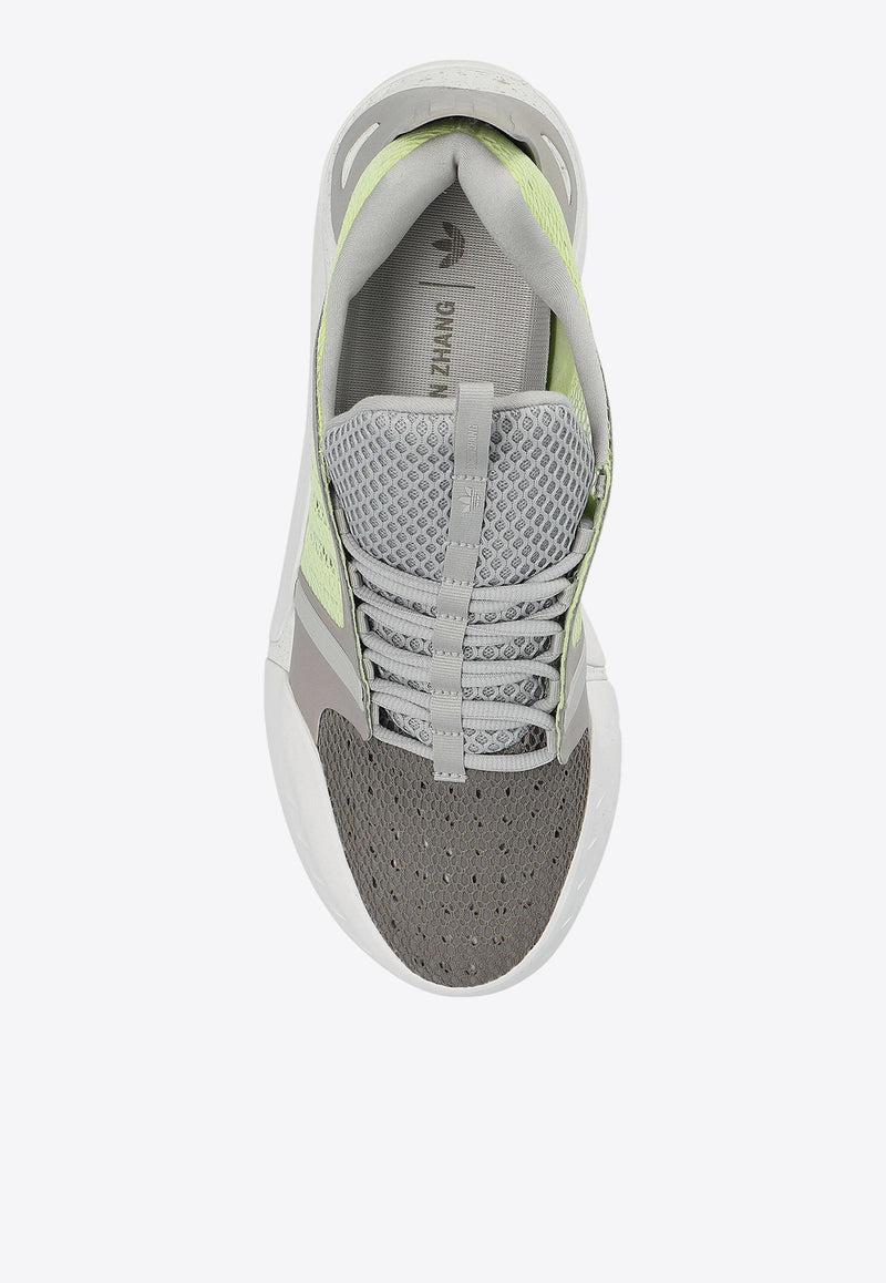 Adidas X Dingyun Zhang Kouza Low-Top Mesh Sneakers Gray JH9127_almost lime/clear granite/grey two