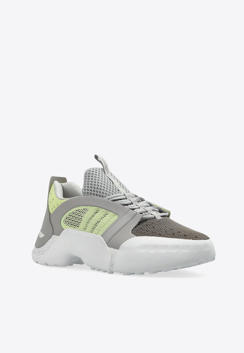 Adidas X Dingyun Zhang Kouza Low-Top Mesh Sneakers Gray JH9127_almost lime/clear granite/grey two