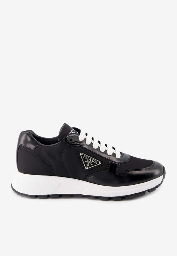 Prada Brax 1 Low-Top Sneakers Black 2EE369FG0003LF5_F0002