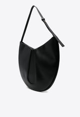 Themoirè Tike Faux Leather Shoulder Bag  Black TMCOTKN_1