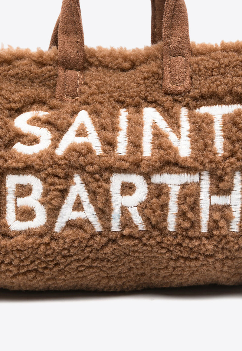 MC2 Saint Barth Mini Fleece Logo Phone Holder Brown PHONE001_01333G