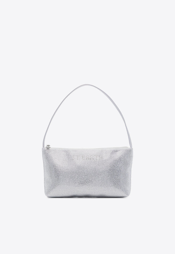 MC2 Saint Barth Strassy Shiny Shoulder Bag Silver STRAS001_01438G