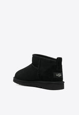 UGG Classic Ultra Mini Suede Boots Black 1137391_BLK