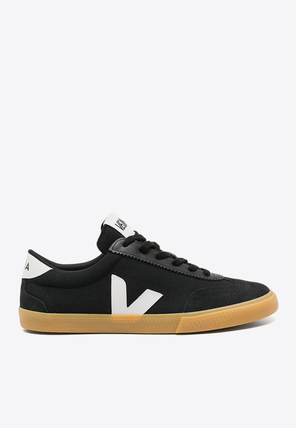 Veja Volley Canvas Sneakers Black VO0103529B_BLACK/WHITE/NATURAL