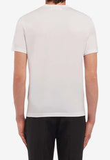 Prada Basic Crewneck T-shirt White UJM564S092710_F0009