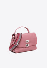 Zanellato Small Postina Leather Crossbody Bag Pink 0680100050000S_Z0865