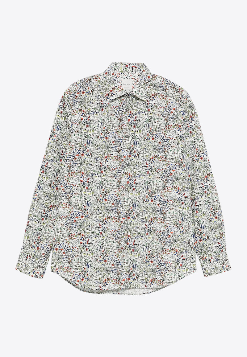 Paul Smith Sketch Floral Long-Sleeved Shirt Multicolor M1R800PN02398_92