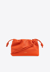 Loewe Medium Flamenco Leather Shoulder Bag Orange A411FCRX02 0-VIVID ORANGE