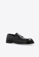 Dolce 
Gabbana Classic Polished Leather Loafers Black A30264 AB640-80999