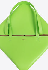 Loewe XL Puzzle Fold Leather Tote Bag Green B933Q18X01 0-VIVID GREEN