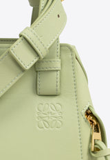 Loewe Compact Hammock Leather Shoulder Bag Green A538H13X10 0-LIGHT PEAR