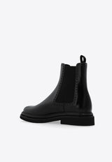 Dolce 
Gabbana Day Classic Calf Leather Chelsea Boots Black A60592 A1203-80999