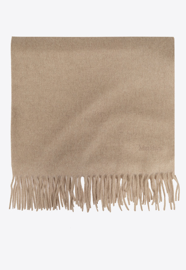 Max Mara Baci Cashmere Scarf  Beige BACI 2424546331-021