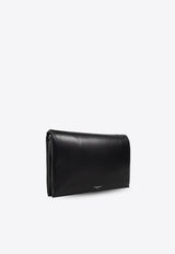 Dolce 
Gabbana Logo Leather Pouch Bag Black BM3075 AF984-80999