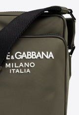 Dolce 
Gabbana DG Milano Messenger Bag Green BM2294 AG182-8N597