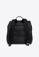 Dolce 
Gabbana DG Logo Leather Backpack Black BM2331 A8034-80999