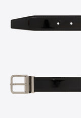 Dolce 
Gabbana Patent Leather Belt Black BC4703 A1153-80999