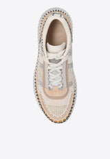 Chloé Nama Lace-Up Sneakers Beige CHC22S579 Y0-268